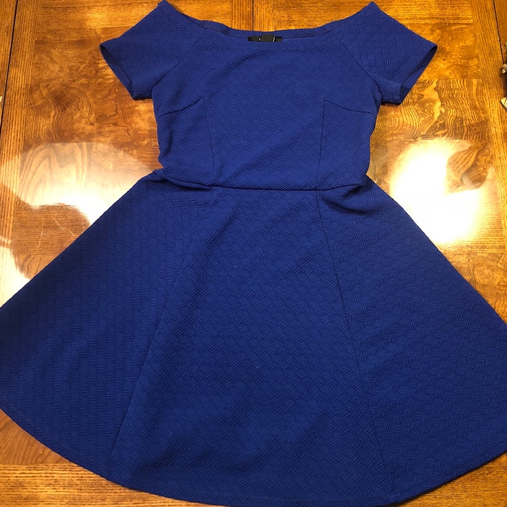 Royal blue forever 21 dress small